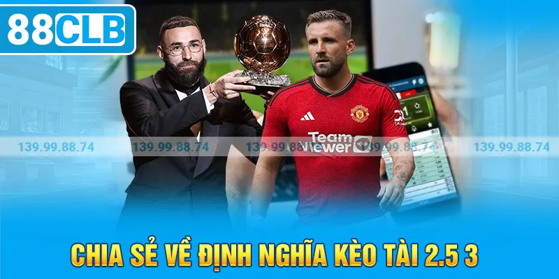 Chia sẻ về định nghĩa kèo tài 2.5 3